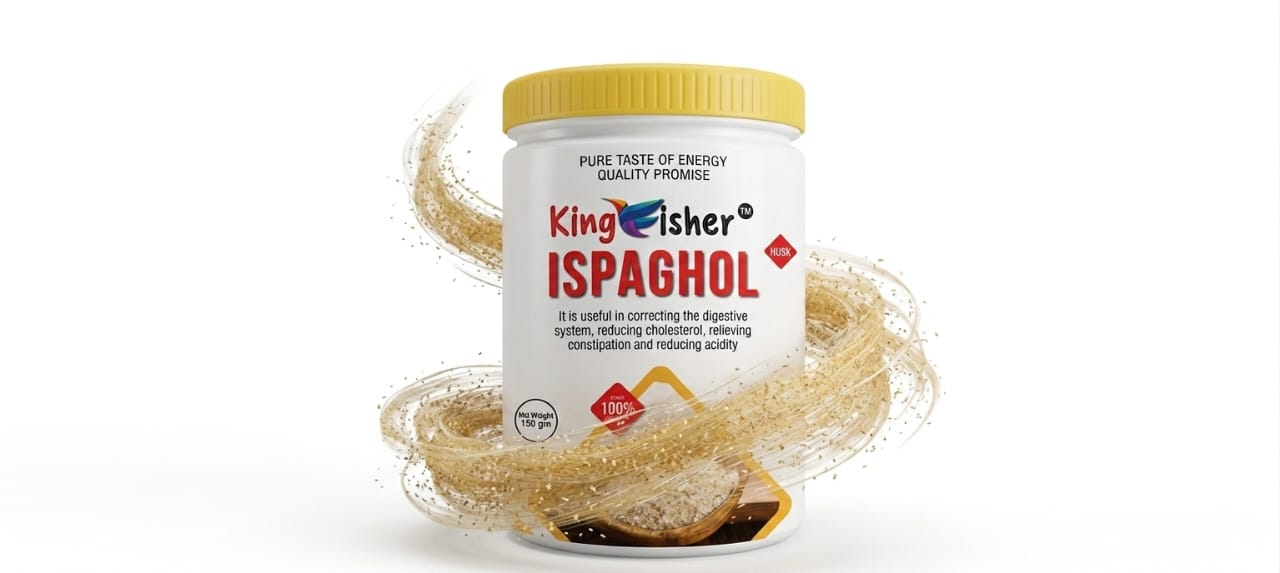 Kingfisher Ispaghol Husk Jar